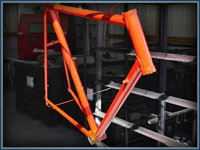 Powder Coated Bike Frame from Professional Powder Coating